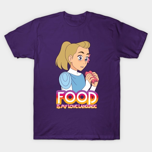 Food is my Love Language T-Shirt by DylanFredette